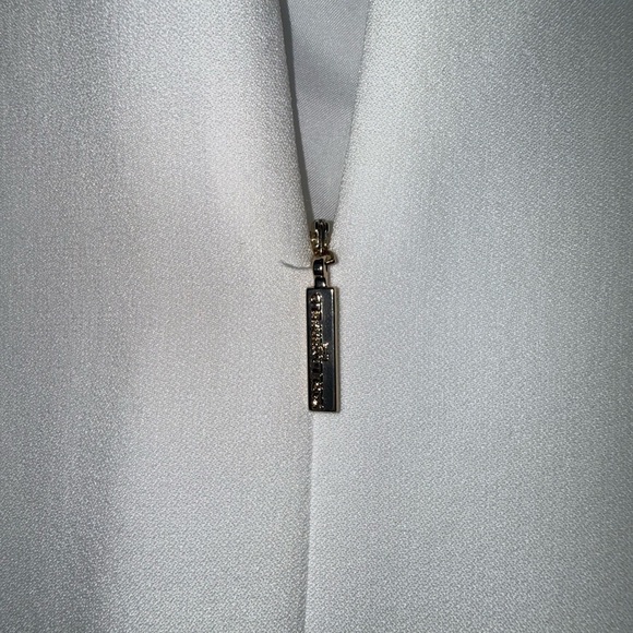 Karl Lagerfeld Paris Contrast-bow Trim Flounce Dress - Picture 8 of 9